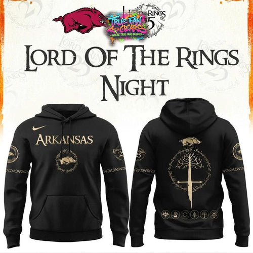 Arkansas Razorbacks x The Lord Of The Rings 25 Years Limited Edition Hoodie