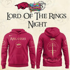 Arkansas Razorbacks x The Lord Of The Rings 25 Years Limited Edition Hoodie