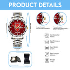 Personalized Arsenal FC Alloy Luxury Quartz Watch – TANTN23600