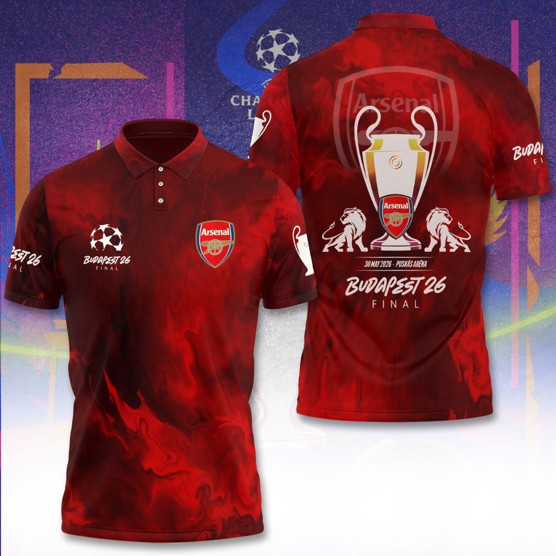Arsenal FC Champions League Final 2026 3D Apparel – TANTN22719