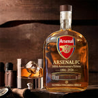 Arsenal FC 140 Years 25oz Empty Whiskey Bottle – MAITM13846
