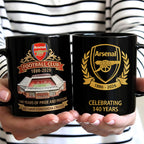 Arsenal FC 140 Years Ceramic Mug – MAITM14135
