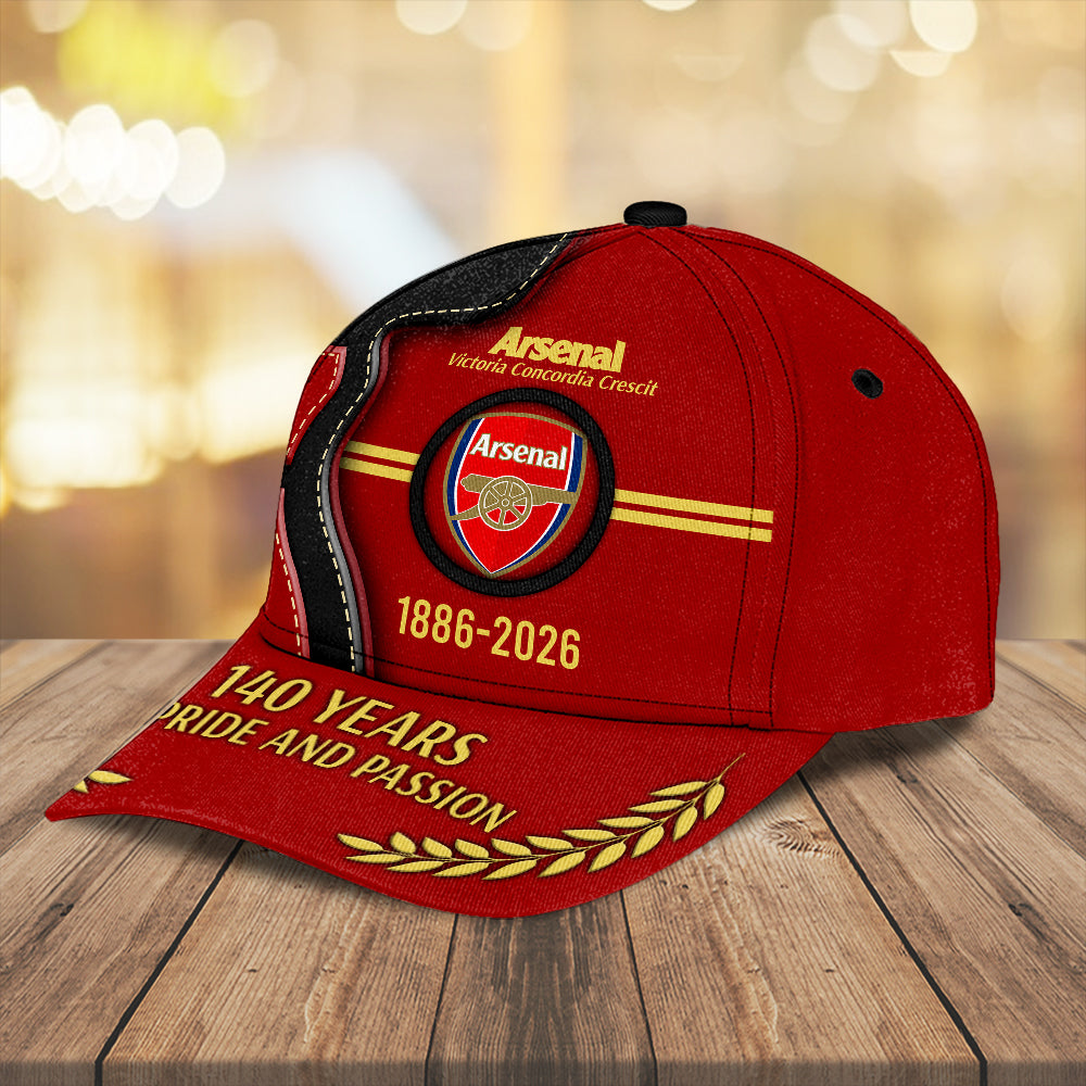 Arsenal FC 140 Years Classic Cap – MAITM14365