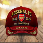 Arsenal FC 140th Anniversary Classic Cap – MAITM14753