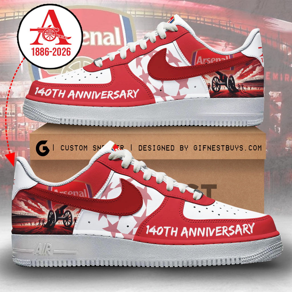 Arsenal FC 140th Anniversary AF1 Sneaker – MAITM14751