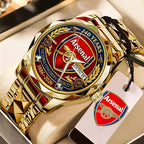 Arsenal FC 140th Anniversary Alloy Luxury Quartz Watch – TMTHU3299