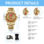 Arsenal FC 140th Anniversary Alloy Luxury Quartz Watch – TMTHU4071