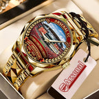 Arsenal FC 140th Anniversary Alloy Luxury Quartz Watch – MAITM14649