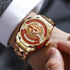 Arsenal FC 140th Anniversary Alloy Luxury Quartz Watch – MAITM15016