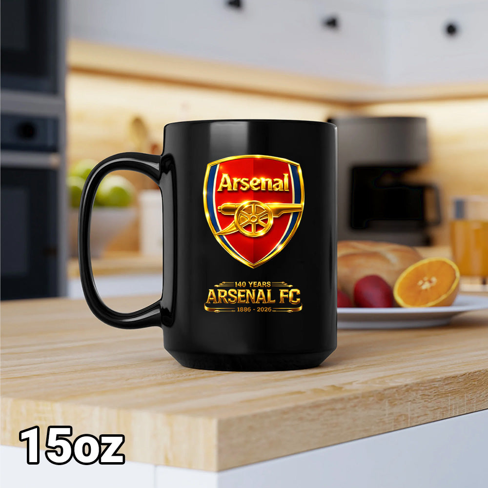 Arsenal FC 140th Annversary Ceramic Mug – TMTHU3292