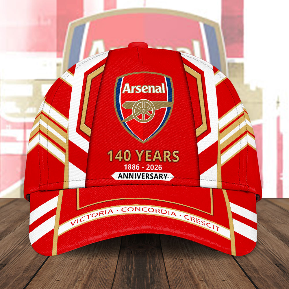 Arsenal FC 140th Anniversary Classic Cap – TMTHU3244
