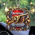 Arsenal FC 140th Anniversary Custom shape 2-sided Acrylic Car Ornament – MAITM14081