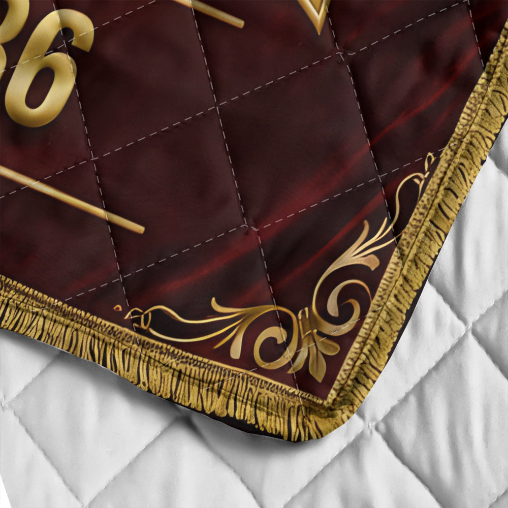 Arsenal FC 140th Anniversary Quilt Blanket – MAITM14286