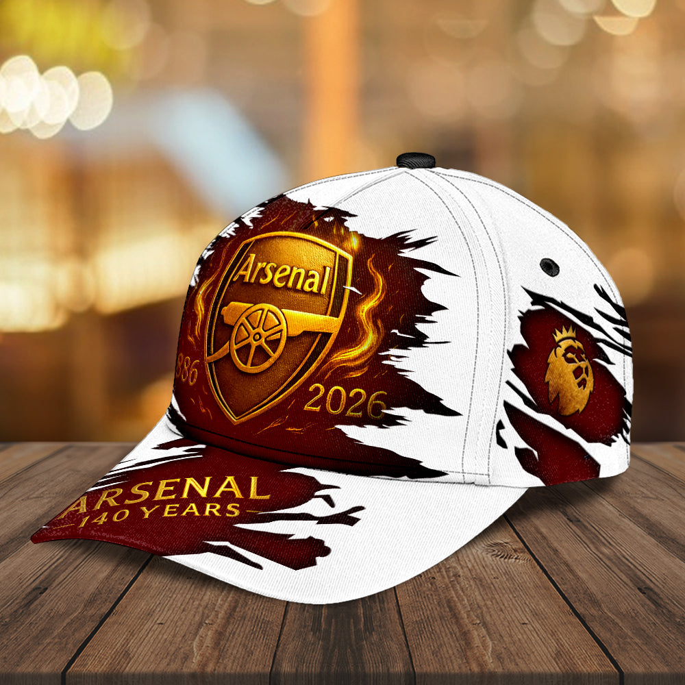 Arsenal FC 140th Years Classic Cap – MAITM14069