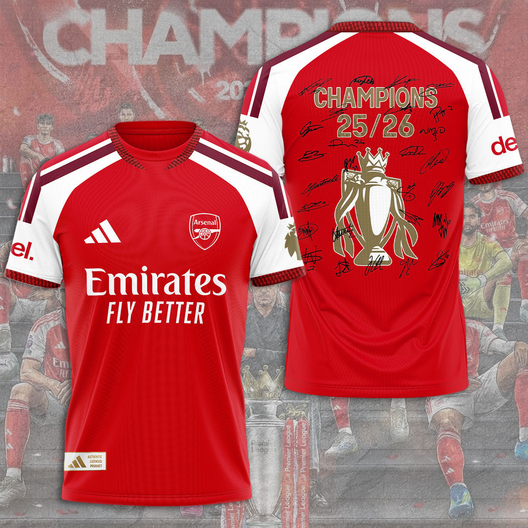 Arsenal FC 3D Apparel – TMTHU6744