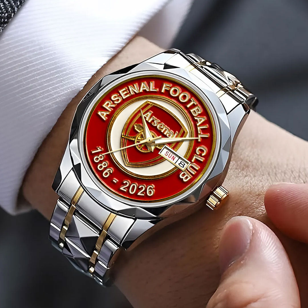 Arsenal FC Alloy Luxury Quartz Watch – HOATT15367