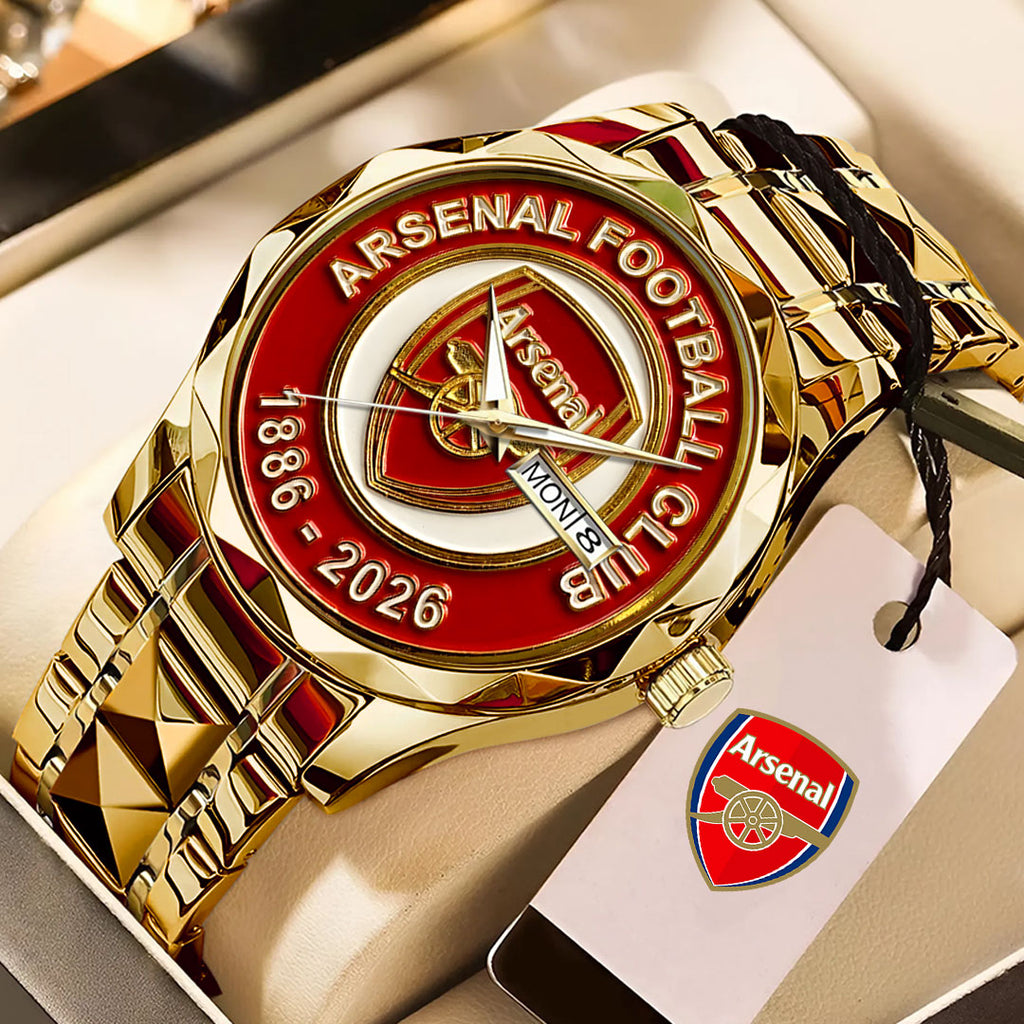 Arsenal FC Alloy Luxury Quartz Watch – HOATT15367