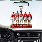 Arsenal FC Custom shape 2-sided Acrylic Car Ornament – MAITM14210