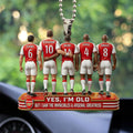 Arsenal FC Custom shape 2-sided Acrylic Car Ornament – MAITM14210