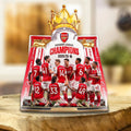 Arsenal FC Premier League Champions 25/26 Custom Shape Acrylic Plaque – TMTHU6369