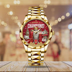 Arsenal FC Premier League Champions 25/26 Alloy Luxury Quartz Watch – TMTHU6334