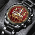Arsenal FC Premier League Champions 25/26 Black Stainless Steel Watch – TMTHU6431