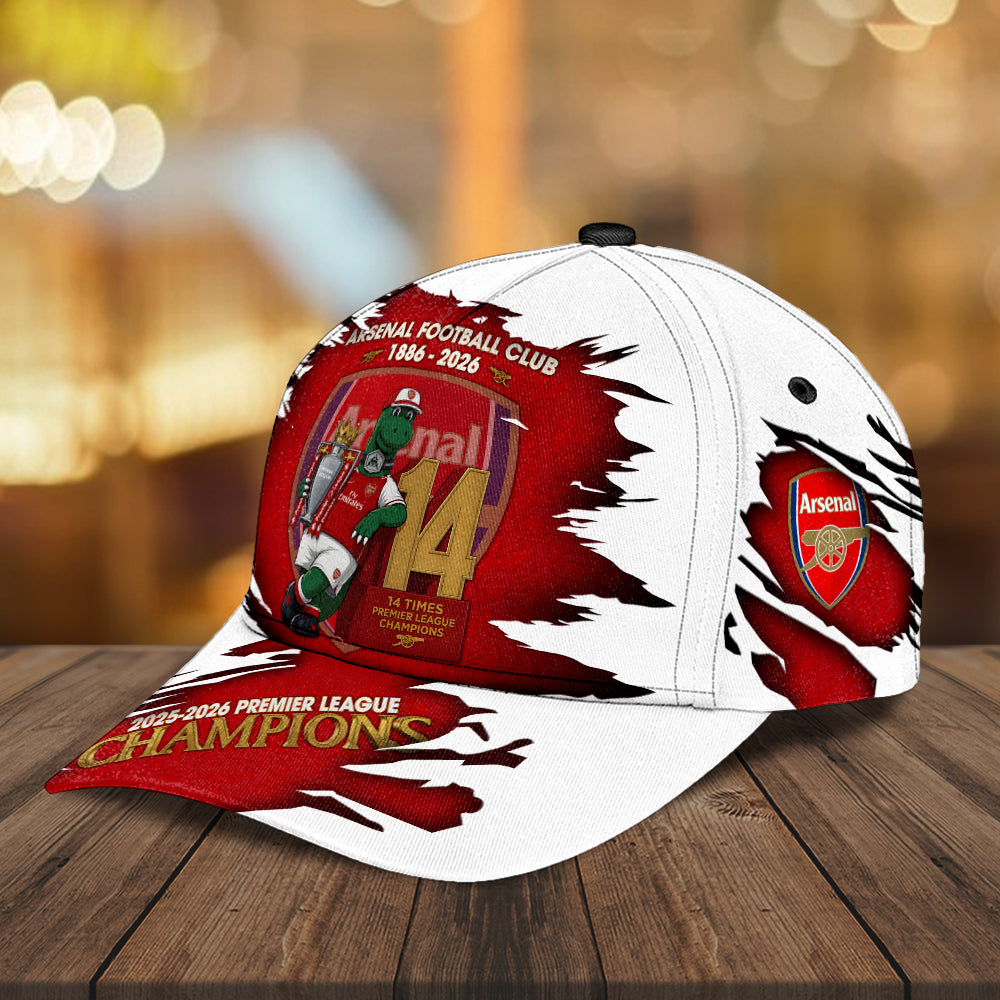 Arsenal FC Premier League Champions 25/26 Classic Cap – GNE6570