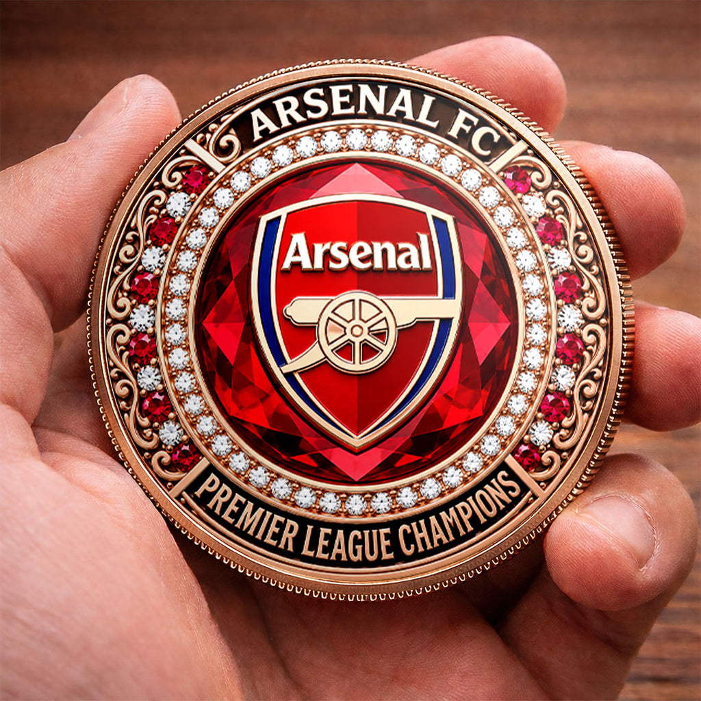 Arsenal FC Premier League Champions 25/26 Commemorative Coin – HOATT18137