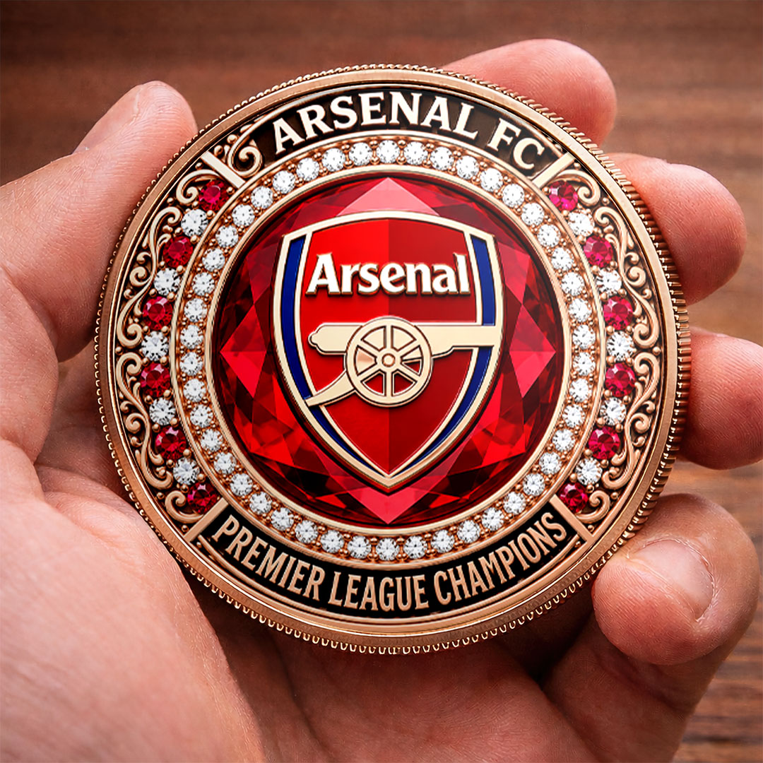 Arsenal FC Premier League Champions 25/26 Commemorative Coin – HOATT18137