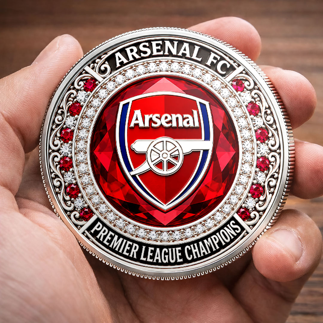 Arsenal FC Premier League Champions 25/26 Commemorative Coin – HOATT18137