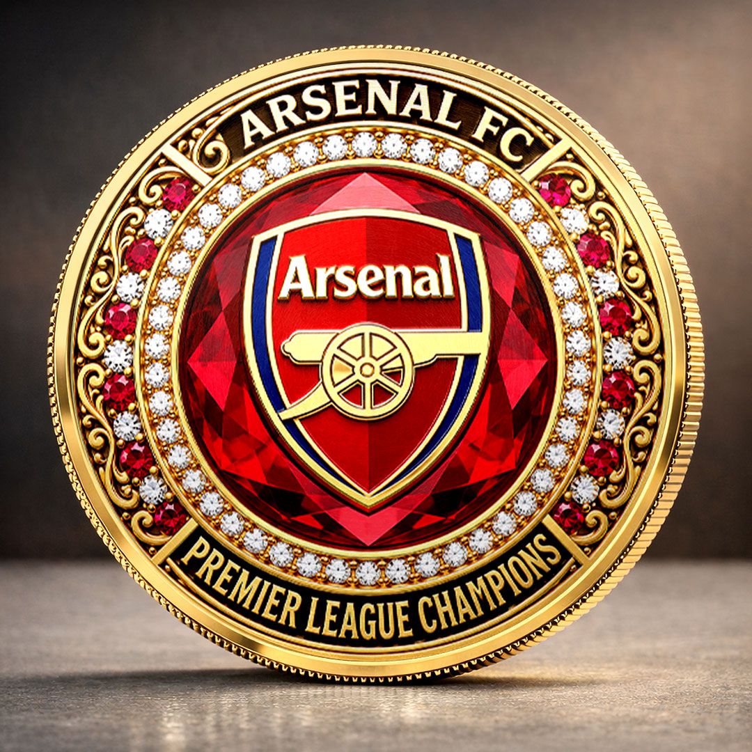 Arsenal FC Premier League Champions 25/26 Commemorative Coin – HOATT18137