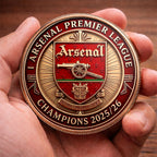 Arsenal FC Premier League Champions 25/26 Commemorative Coin – HOATT18144