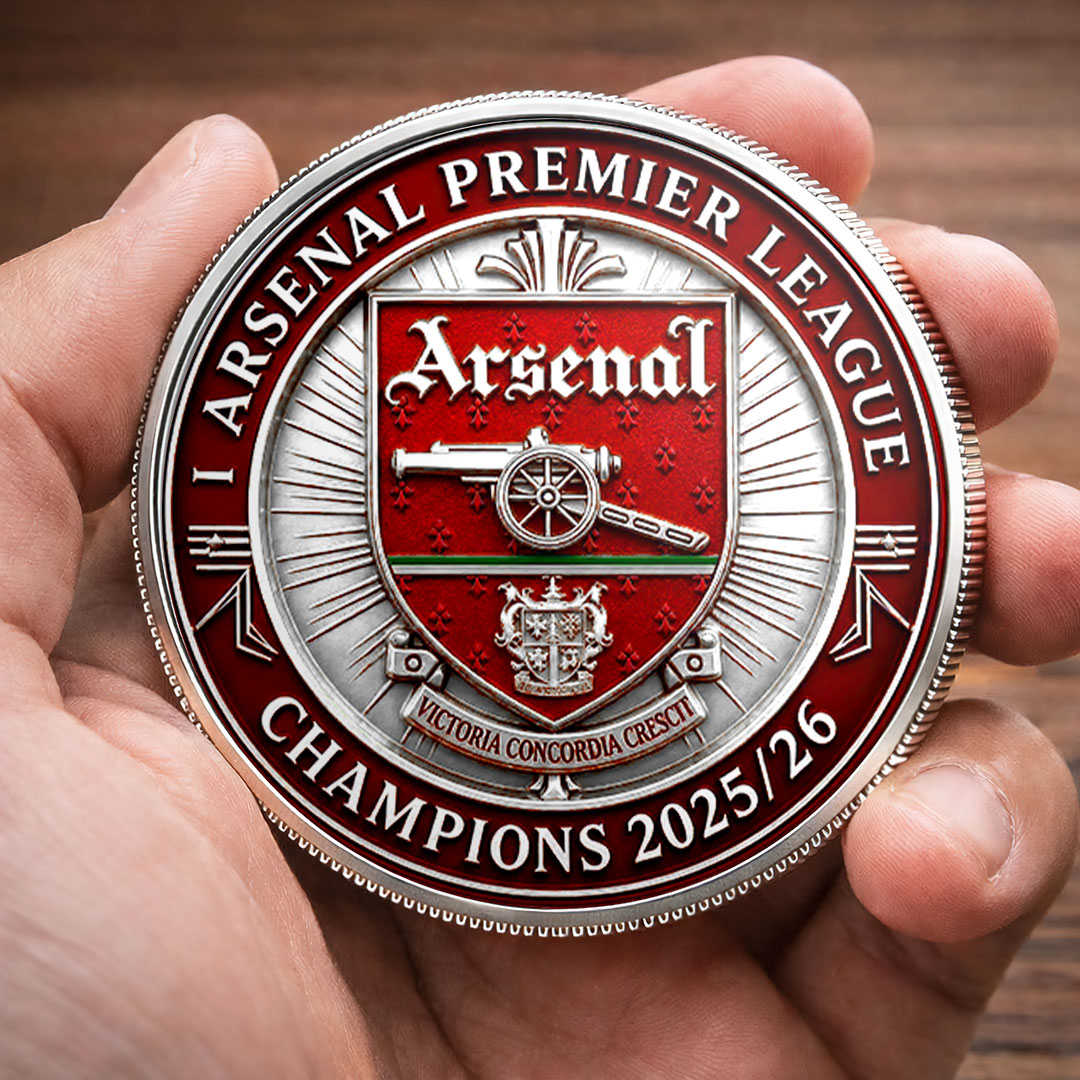 Arsenal FC Premier League Champions 25/26 Commemorative Coin – HOATT18144