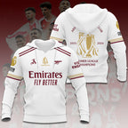 Arsenal FC Premier League Champions 25/26 3D Apparel – HOATT18201