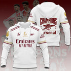 Arsenal FC Premier League Champions 25/26 3D Apparel – HOATT18851