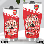 Arsenal FC Premier League Champions 25/26 Tumbler Cup – HOATT18098