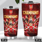 Arsenal FC Premier League Champions 25/26 Tumbler Cup – HOATT18234