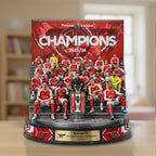 Arsenal FC Premier League Champions 25/26 Custom Shape Acrylic Plaque – TMTHU6407