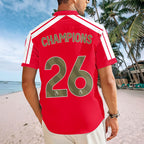 Arsenal FC Short Sleeve Button-Down Shirt – TMTHU6743