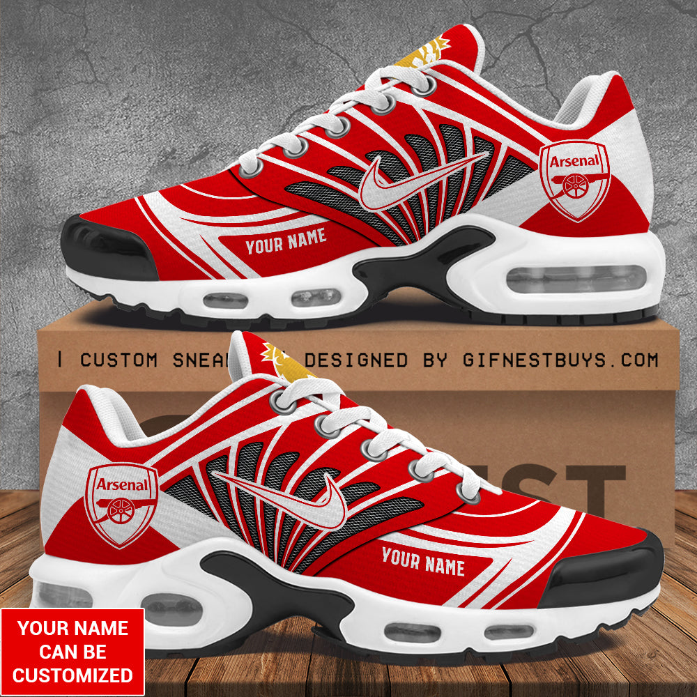 Personalized Arsenal FC Premier League Champions 25/26 Air Max Shoes – TANTN23086