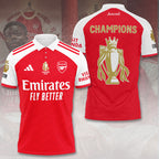 Arsenal FC Premier League Champions 25/26 3D Apparel – TANTN23123