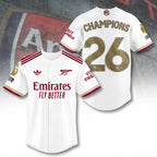 Arsenal FC Premier League Champions 25/26 Baseball Jersey – TANTN2399
