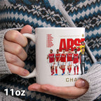 Arsenal FC Premier League Champions 25/26 Ceramic Mug – TANTN22998