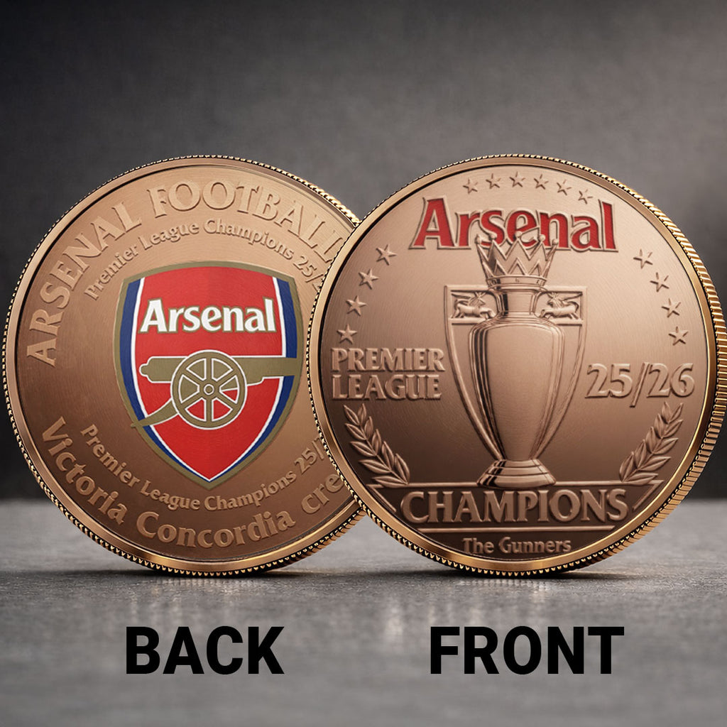 Arsenal FC Premier League Champions 25/26 Commemorative Coin – TANTN23088