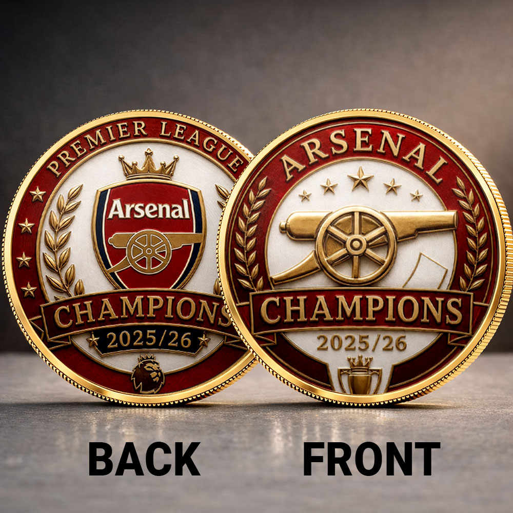 Arsenal FC Premier League Champions 25/26 Commemorative Coin – TANTN23115