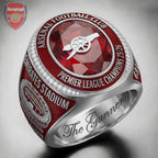 Arsenal FC Premier League Champions 25/26 3D Engraved Ring – TANTN23043