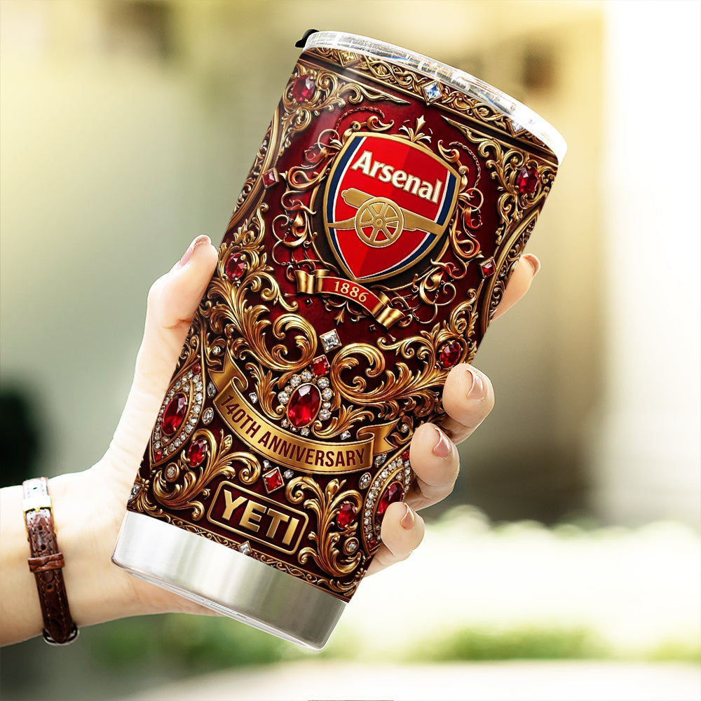Arsenal FC 140th Anniversary 2026 Tumbler Cup – TMTHU3820