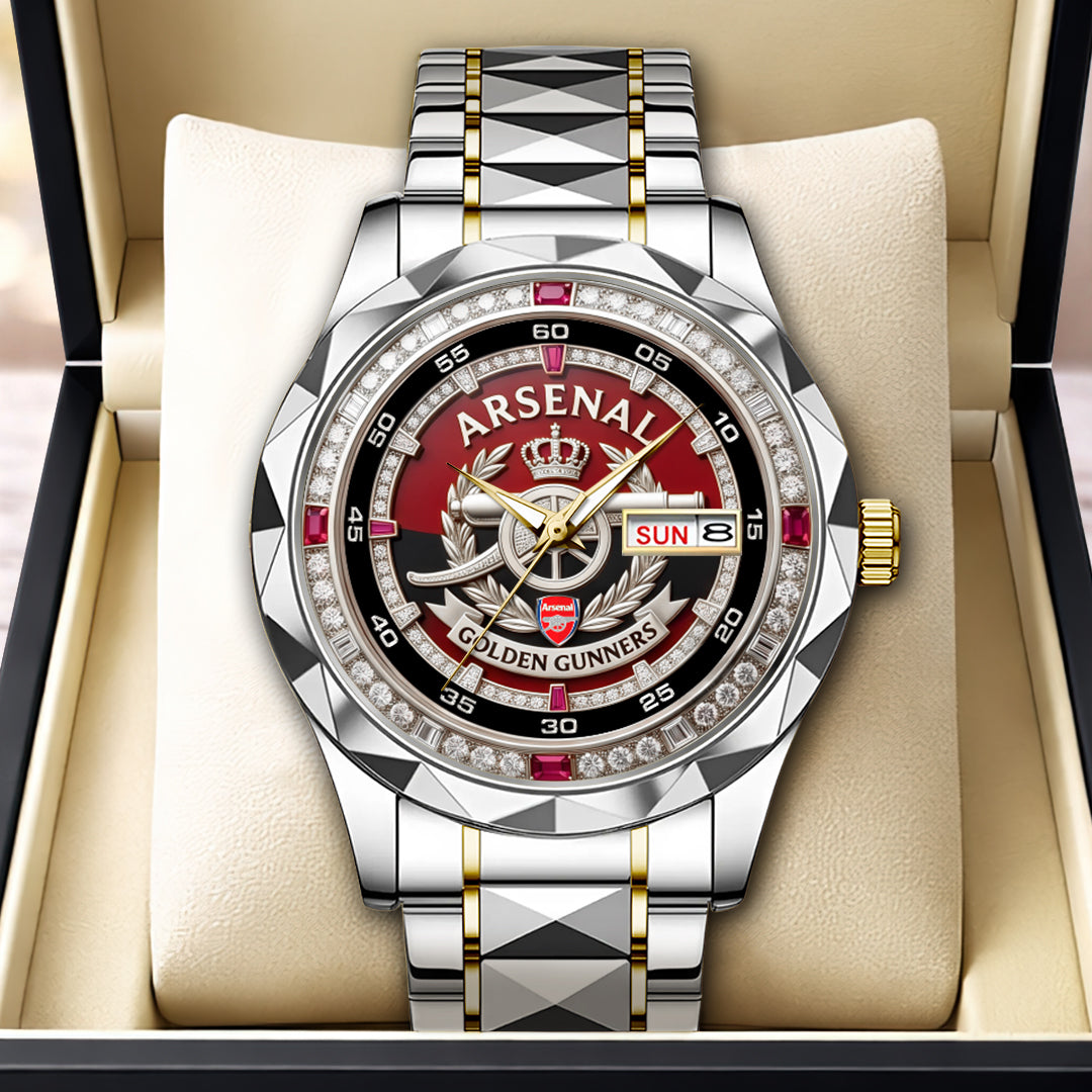 Arsenal FC Alloy Luxury Quartz Watch – HOATT17797