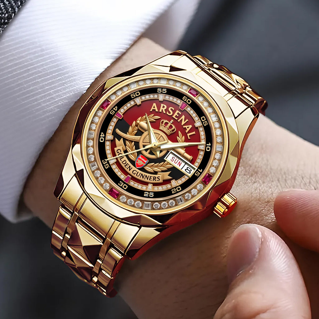 Arsenal FC Alloy Luxury Quartz Watch – HOATT17797