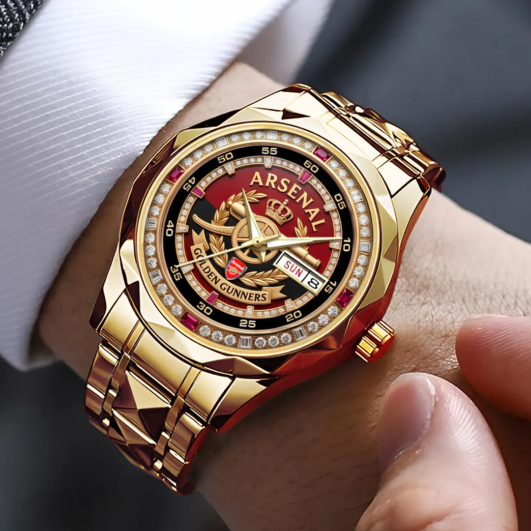 Arsenal FC Alloy Luxury Quartz Watch – HOATT17797